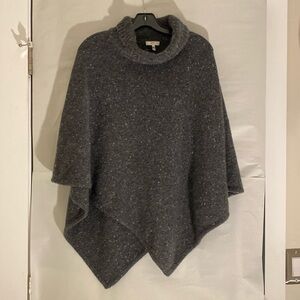 Joie charcoal cowl neck poncho. XS/S, but very generous and fits M/L also.